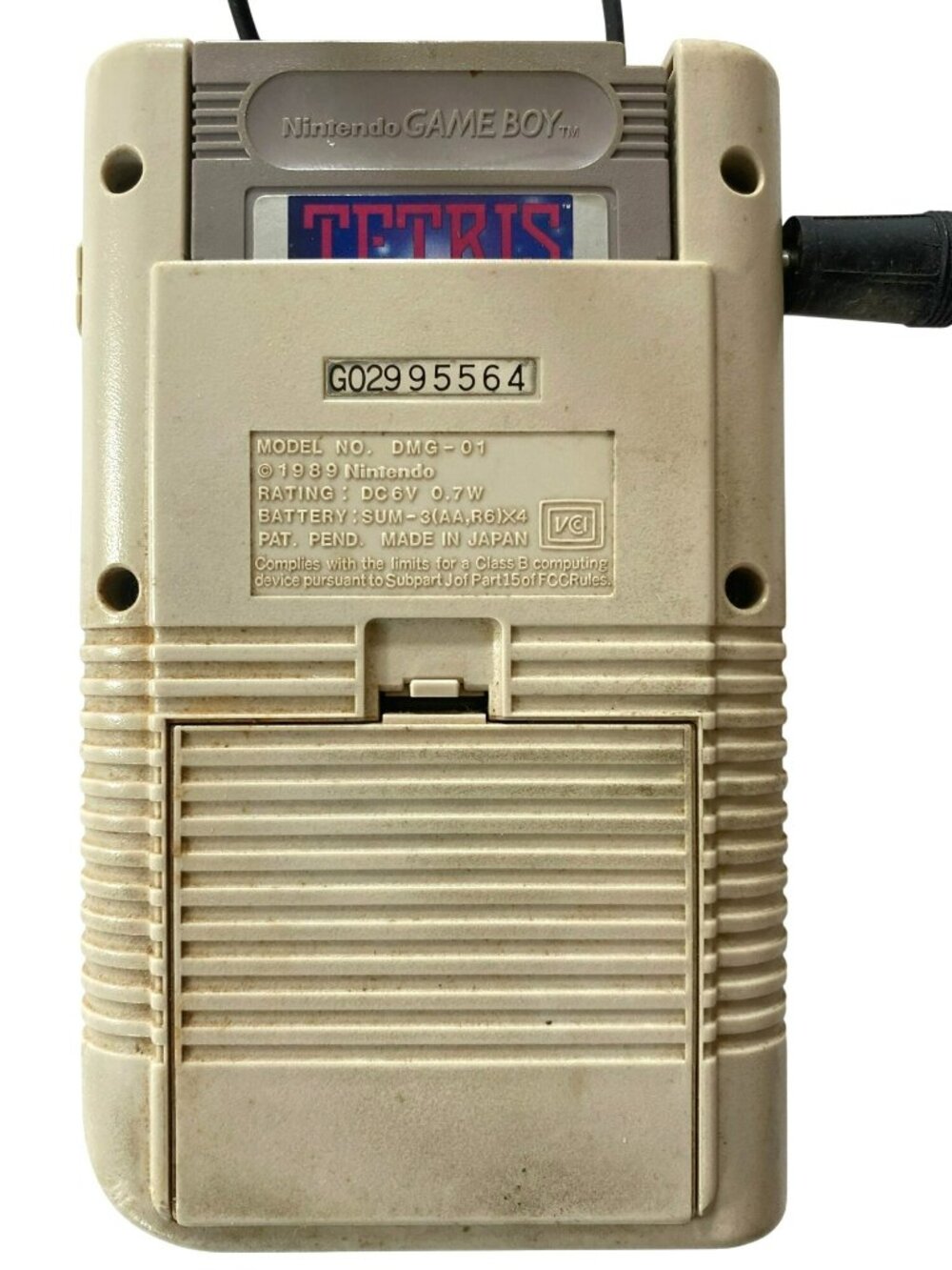 Original Nintendo Game Boy DMG-01 Handheld Console Tetris 1989 w/Power Cord - Picture 5 of 9